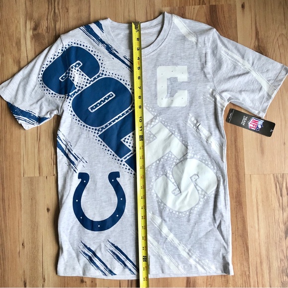 NEW NFL Indianapolis Colts Overload T Shirt Gray LARGE 14-16 Youth UNISEX Girl’s - Picture 7 of 16